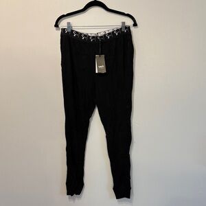 Smash + Tess Black Leggings with Logo Waistband